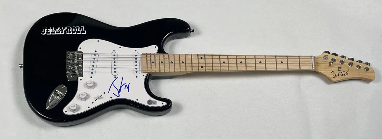 Jelly Roll Signed Autograph Electric Guitar Beautifully Broken Singer Beckett, изображение 3