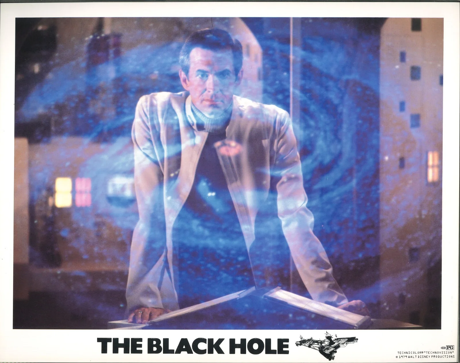 The Black Hole 7x ORIGINAL US Lobby Cards Disney 1979, image 3