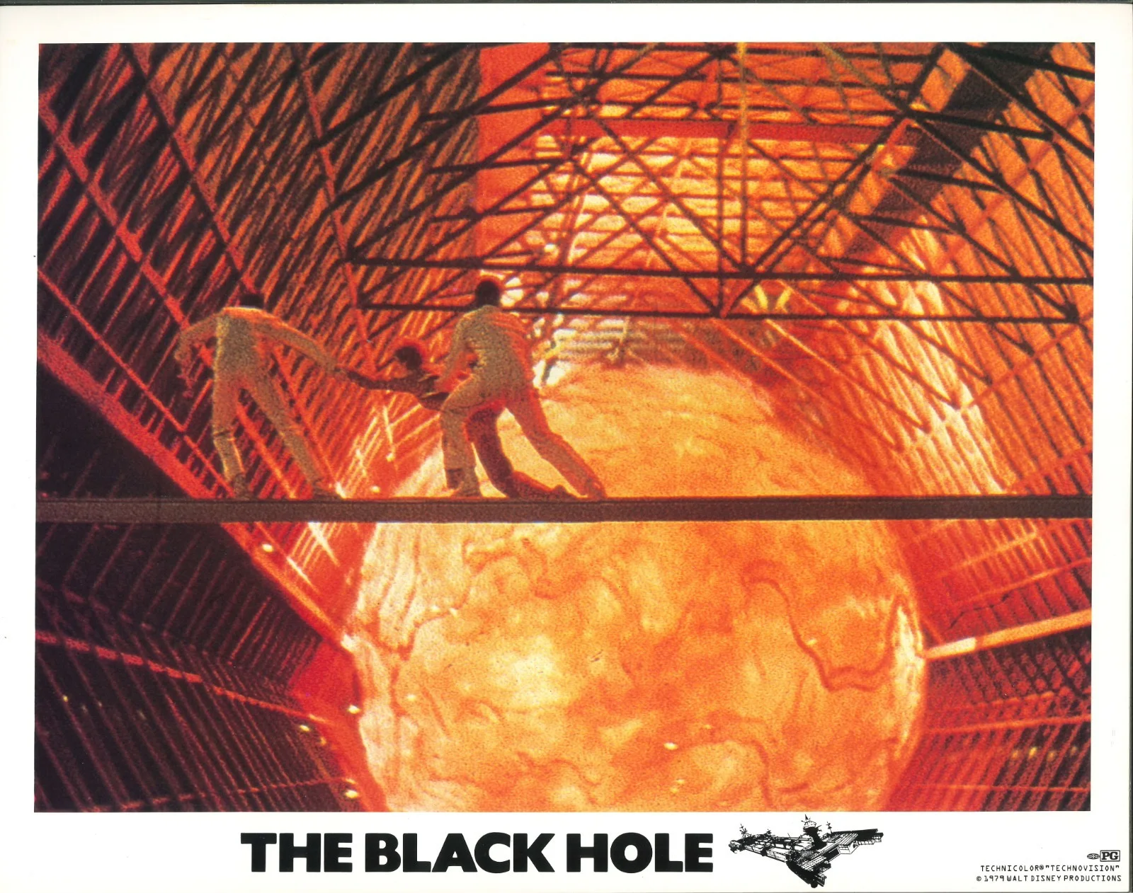 The Black Hole 7x ORIGINAL US Lobby Cards Disney 1979, image 4