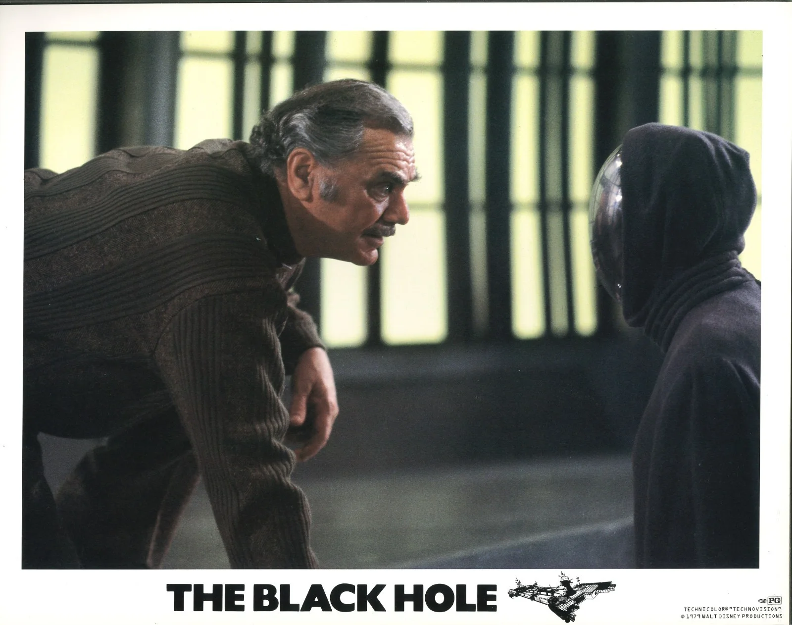 The Black Hole 7x ORIGINAL US Lobby Cards Disney 1979, image 5