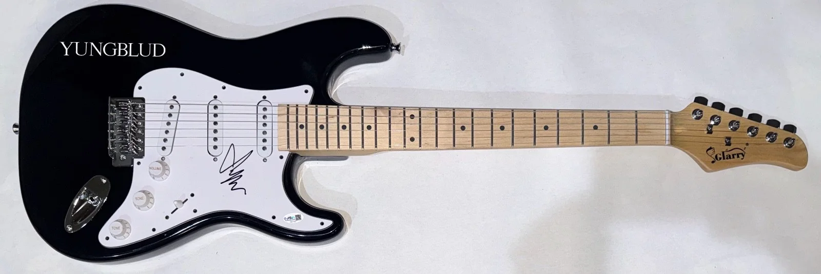 Yungblud Signed Autograph Electric Guitar Weird! Idols Singer Musician JSA COA, image 3