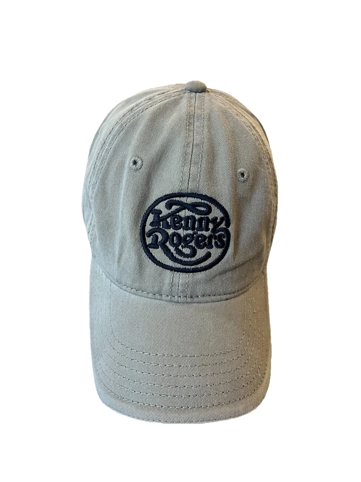 Autographed Hat Linda Davis Country Star Signed Kenny Rogers Cap Khaki Singer, image 2