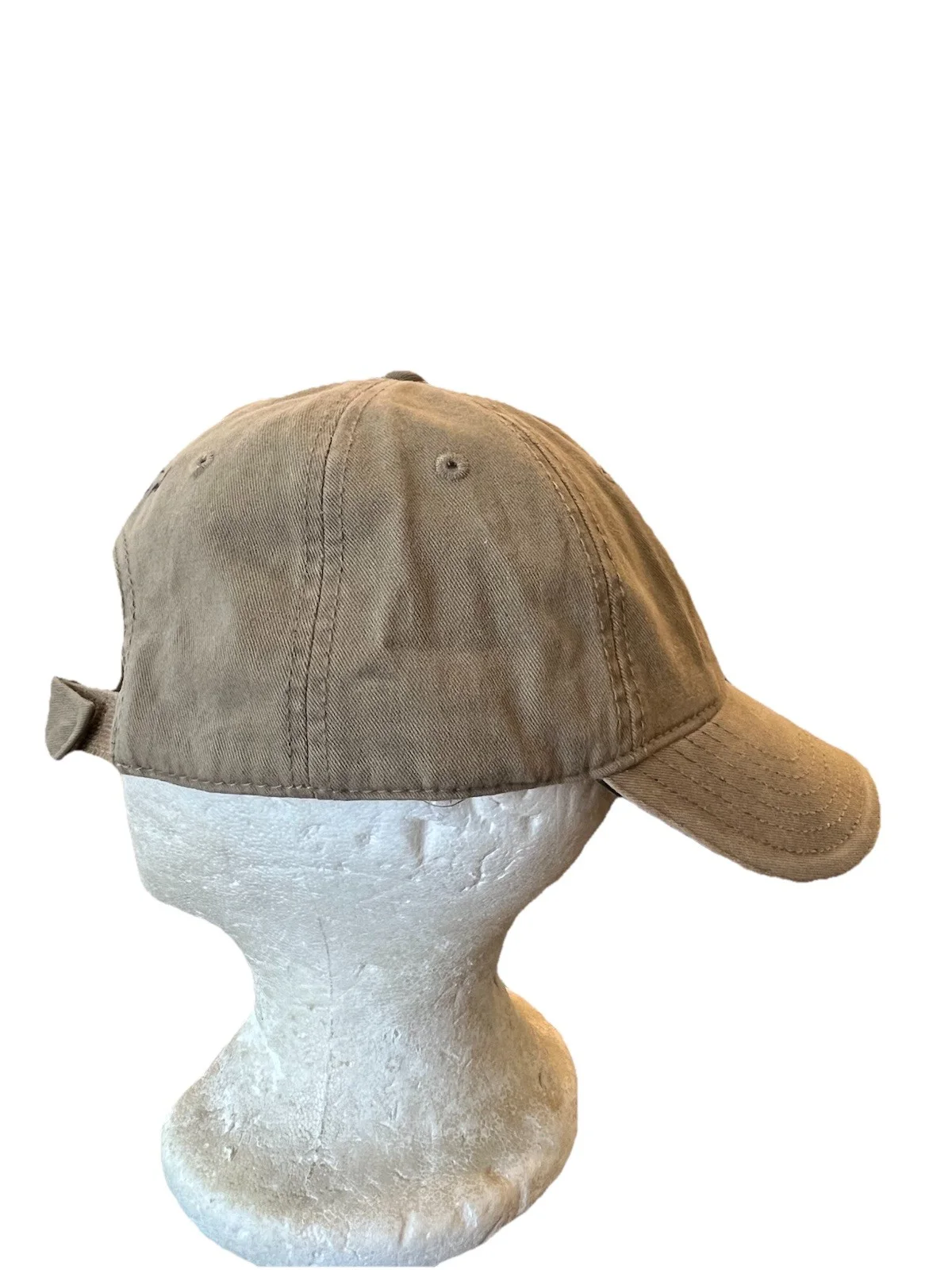 Autographed Hat Linda Davis Country Star Signed Kenny Rogers Cap Khaki Singer, image 4
