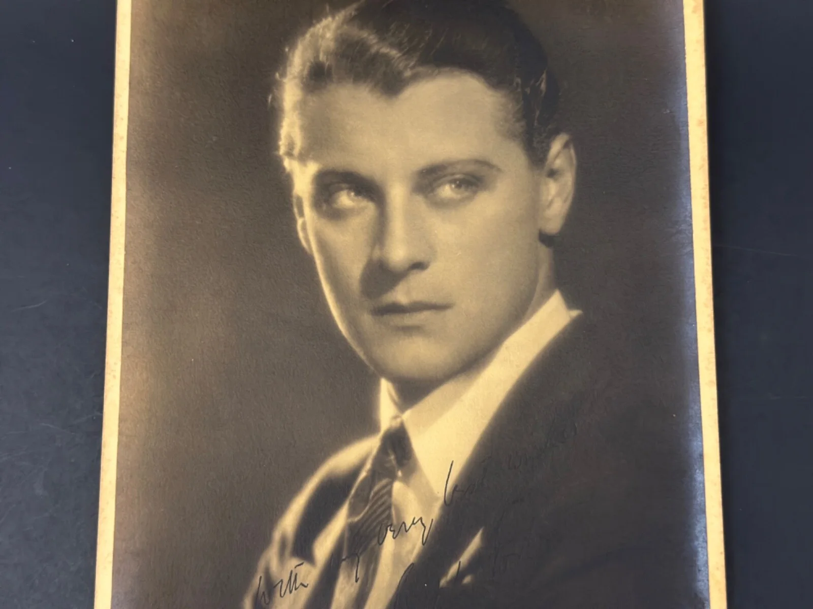 Ralph Forbes Silent Film Star, Rare Hand Autographed Black & White Photo., изображение 3