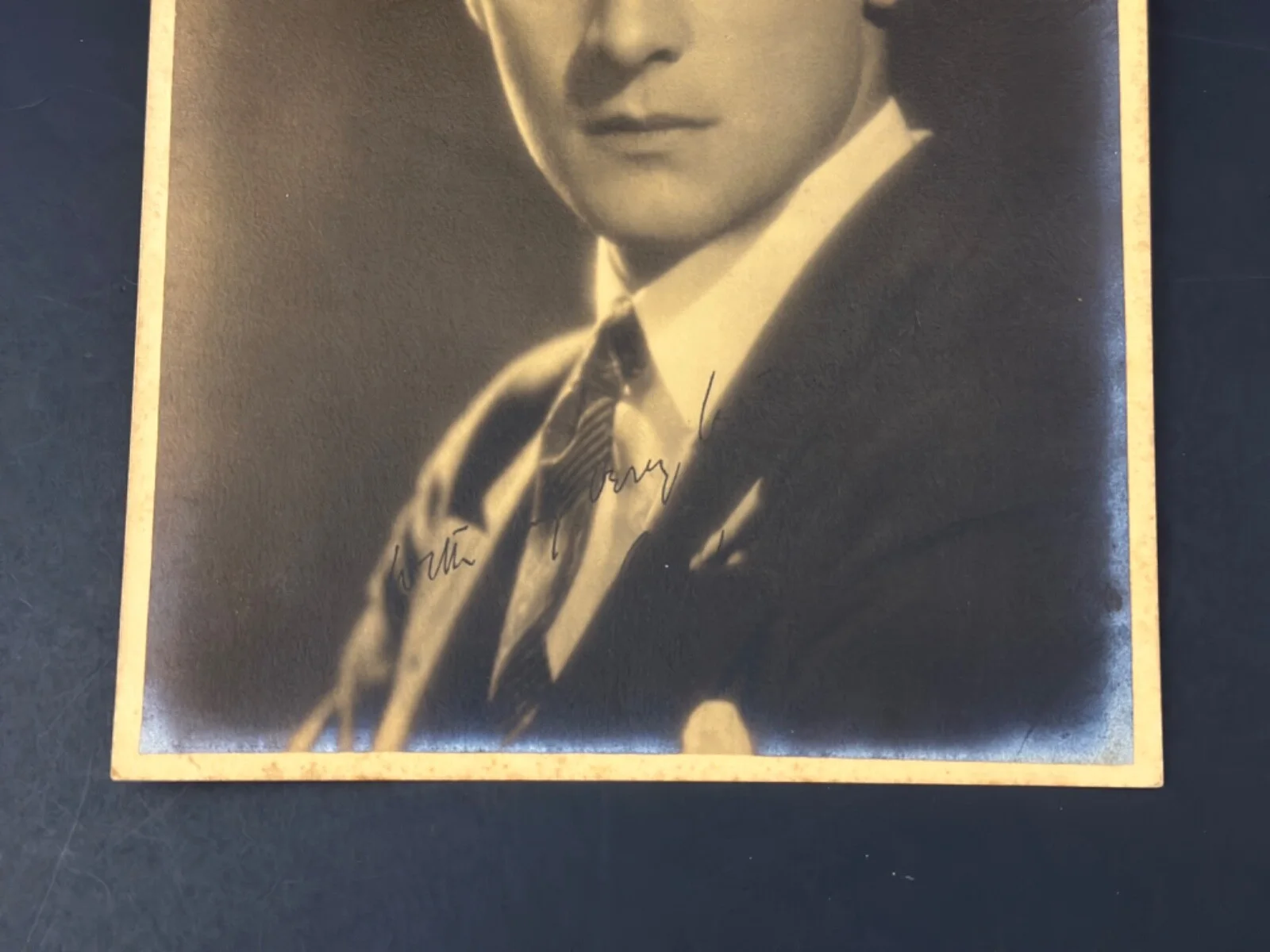 Ralph Forbes Silent Film Star, Rare Hand Autographed Black & White Photo., изображение 4
