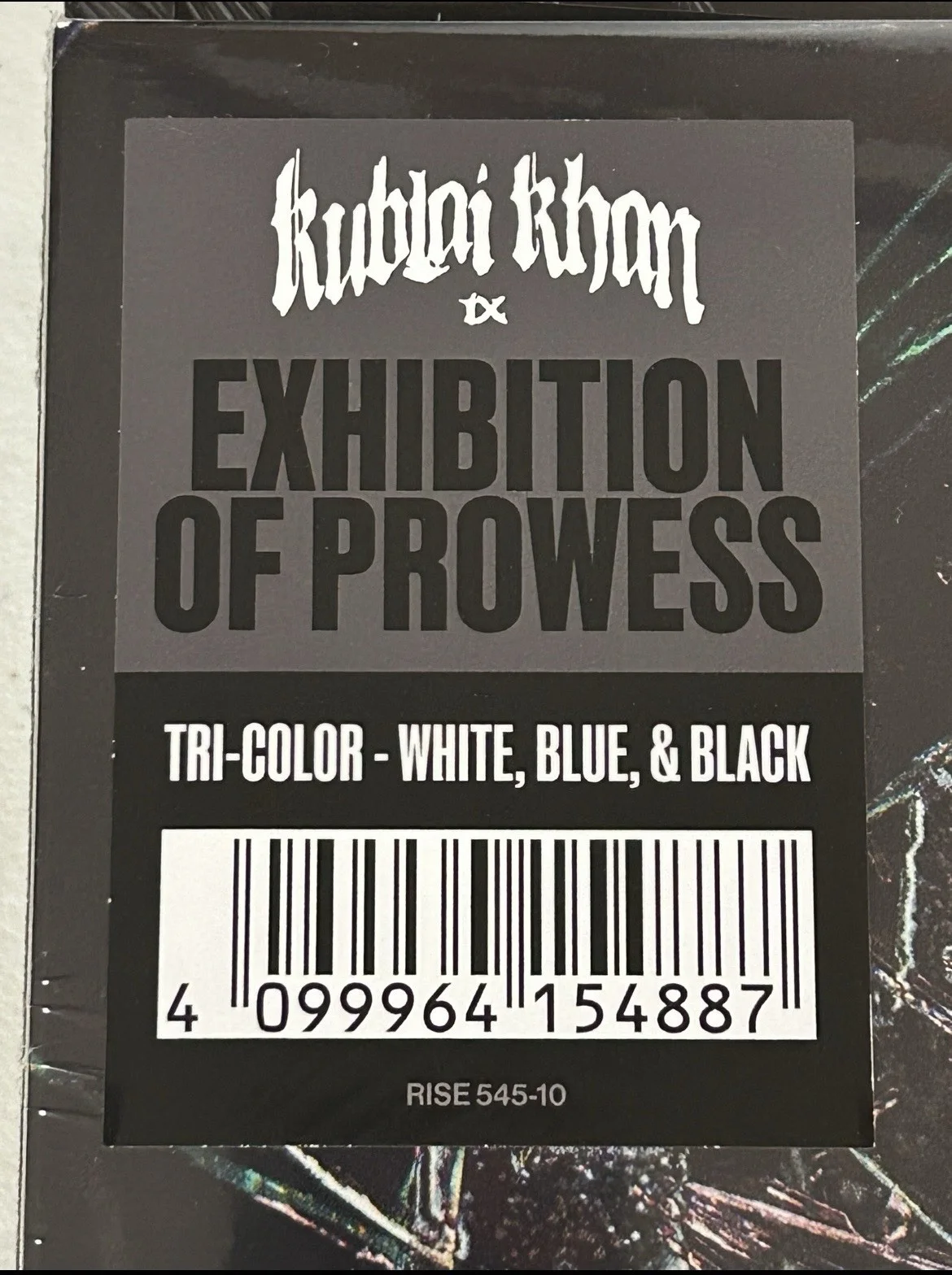 KUBLAI KHAN TX AUTOGRAPHED SIGNED PROWESS LP VINYL ALBUM WITH JSA COA # CM86139, изображение 3