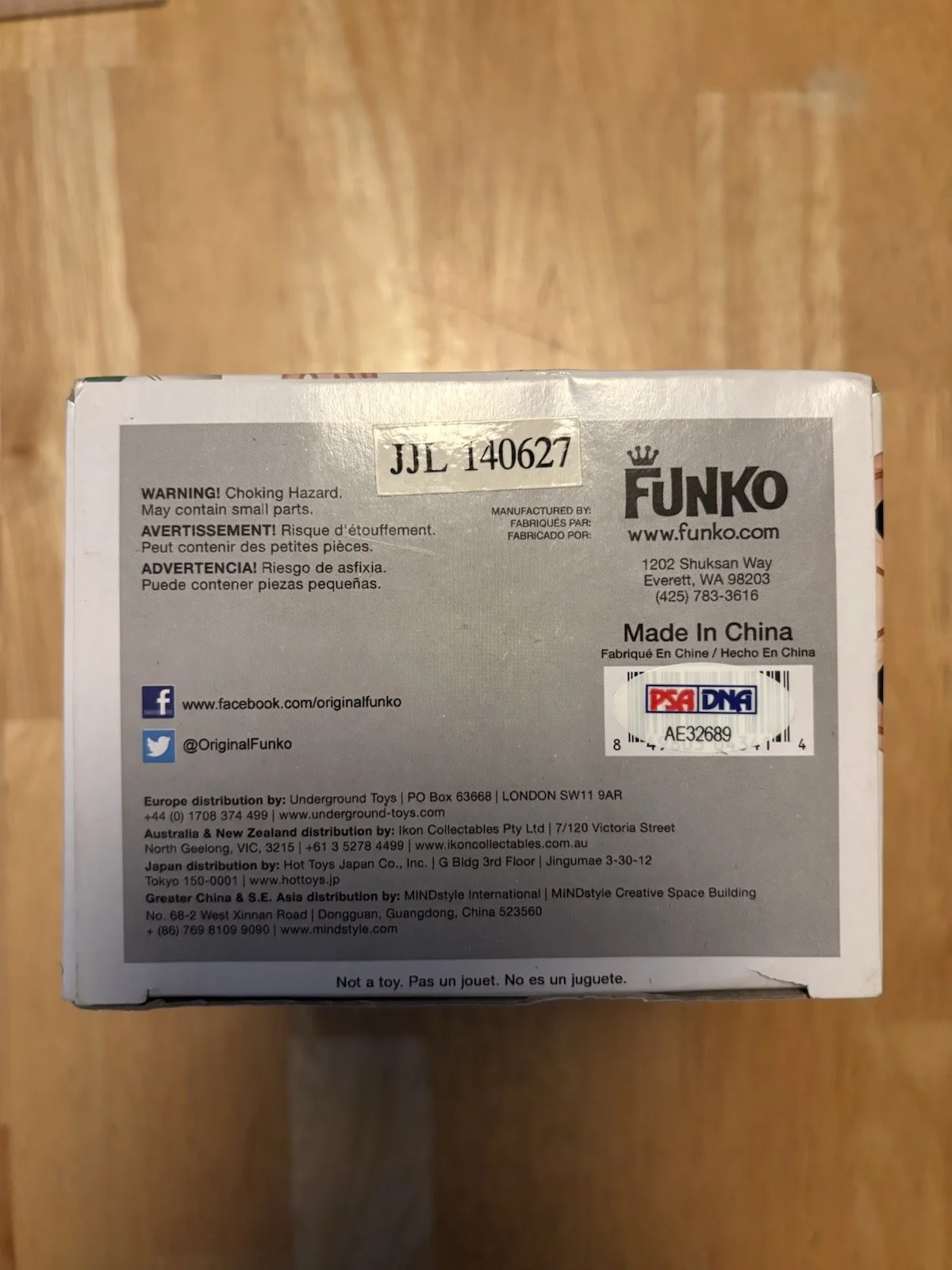 Bryan Cranston Signed Autographed Funko Pop Breaking Bad 158. Psa Coa . Walter, image 3