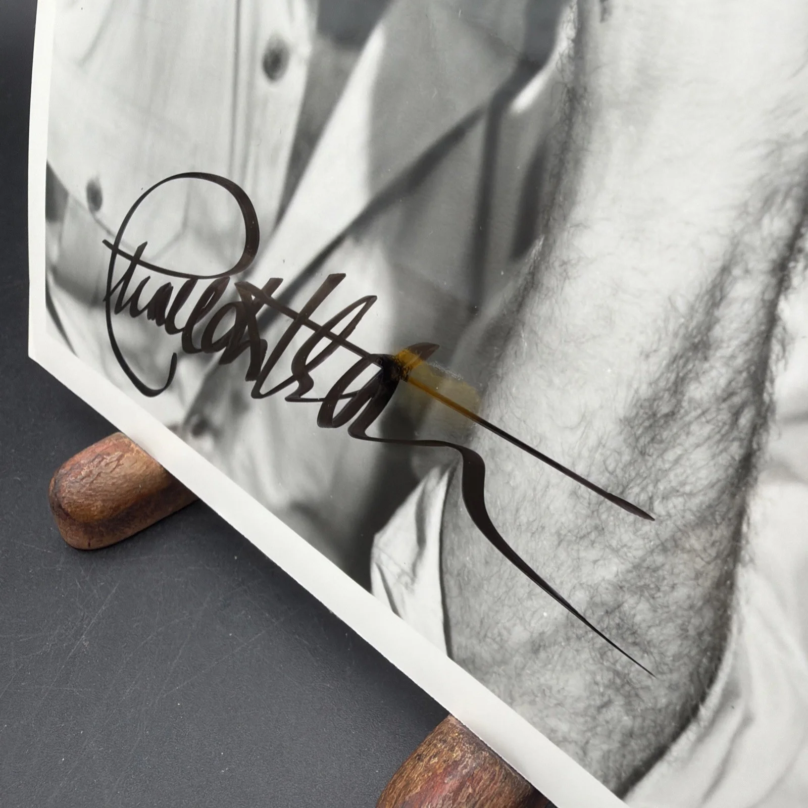 Charlton Heston — Charlton Heston Actor 8x10 Photo Signed Autograhed no COA - C, image 4