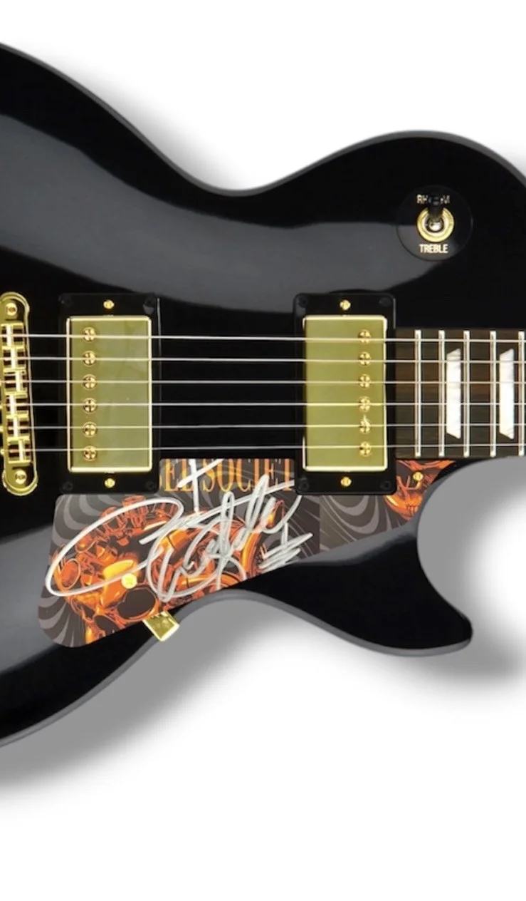 Zakk Wylde Signed Guitar Black Label Society Ozzy Osbourne Rare, изображение 2