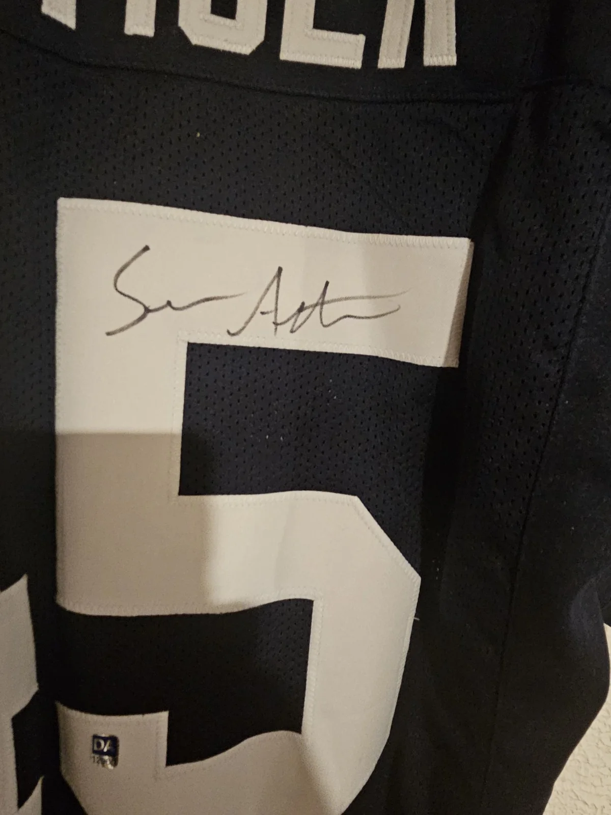 Sean Astin — Sean Astin autographed Rudy Jersey DA Cardworld COA, изображение 2