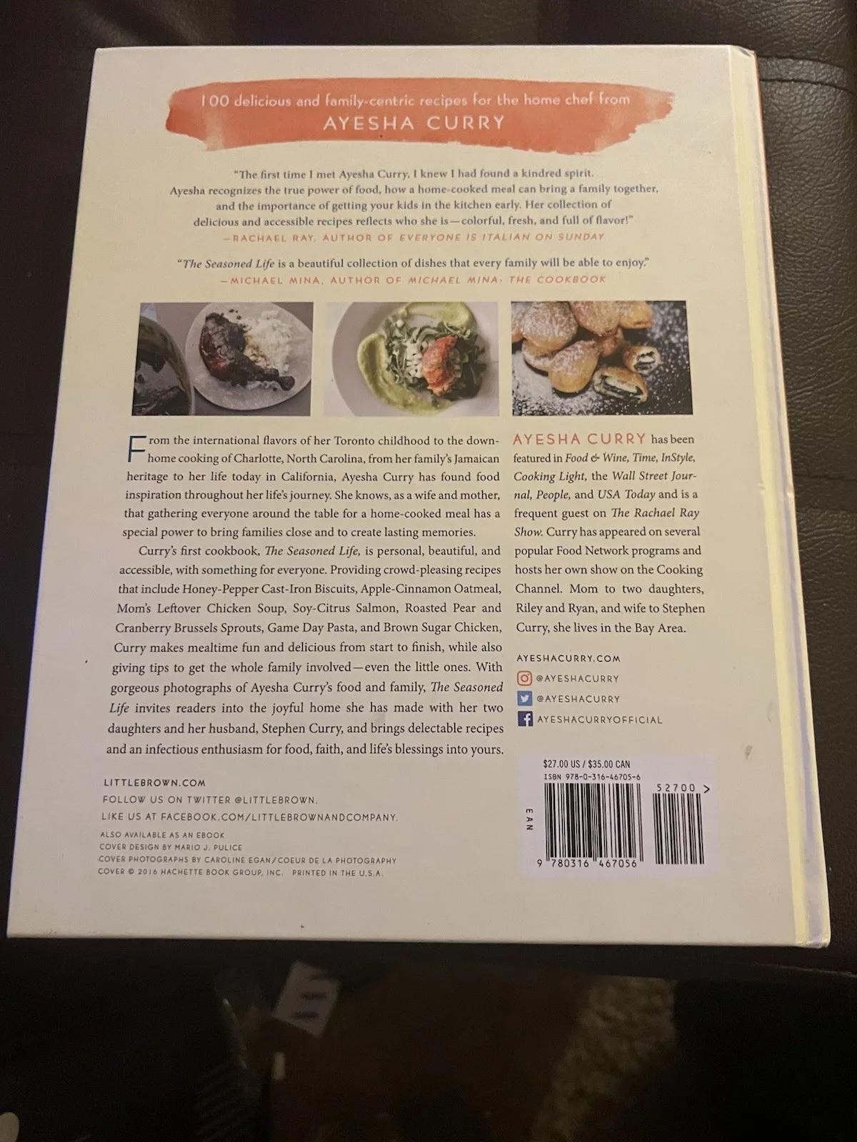 Ayesha Curry — Ayesha Curry Signed Original Book. The Seasoned Life. Television Industry, image 4
