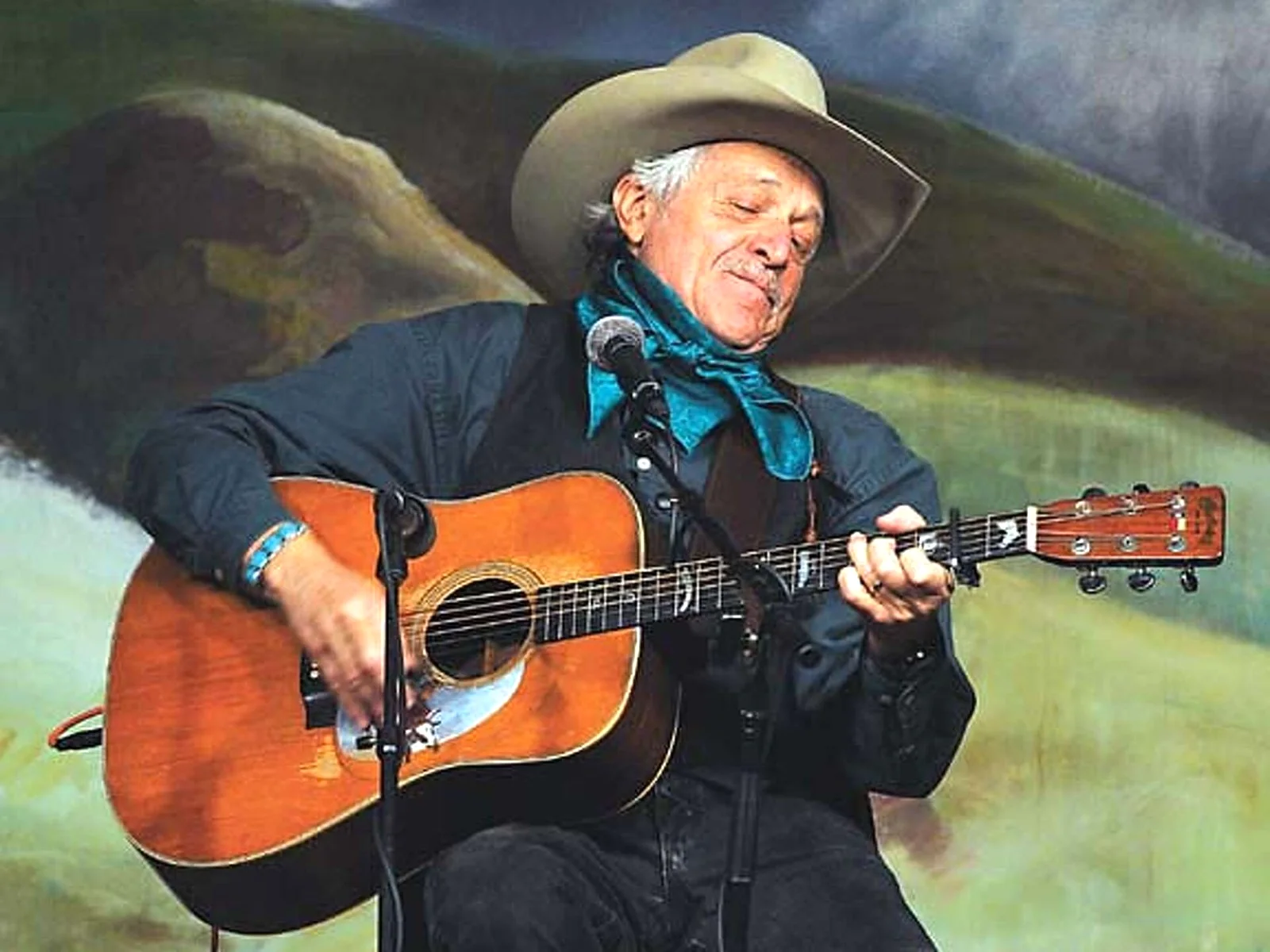 Ramblin' Jack Elliot signed 4x6 index card, изображение 2