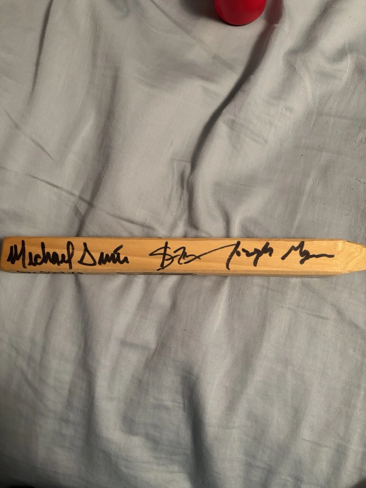 Signed Vampire Diaries Wooden Stake, image 2