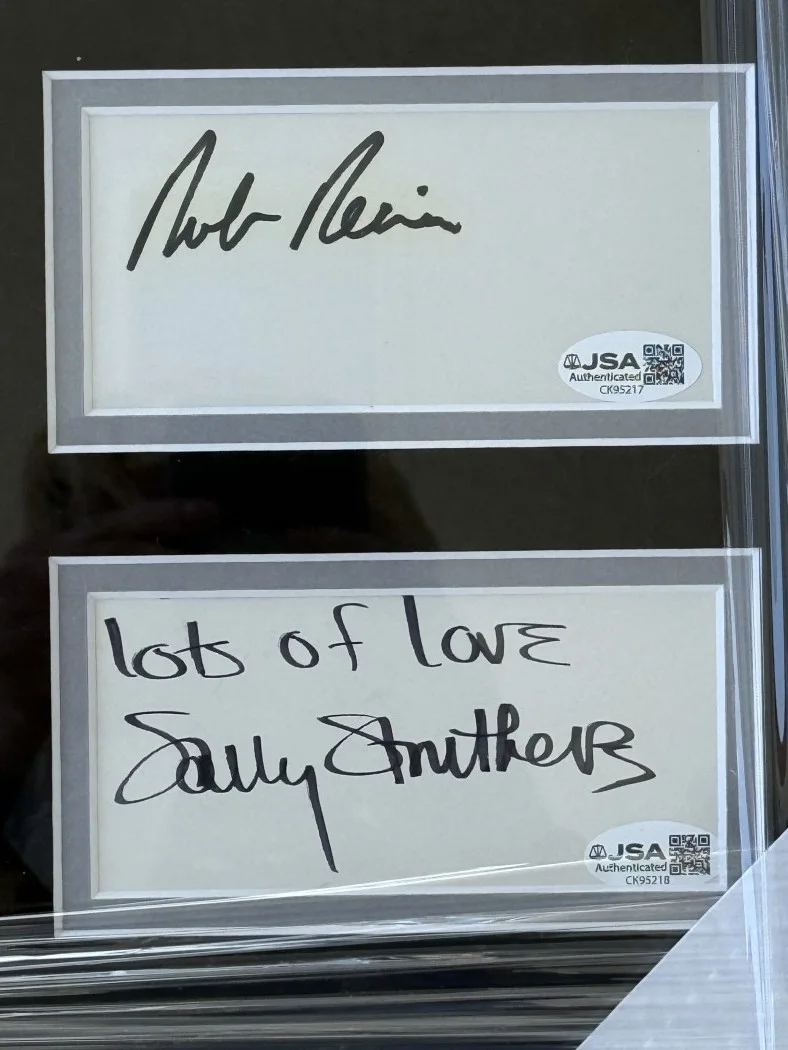 Carroll O'Connor, Archie Bunker, Jean Stapleton, Edith Gunker — All In The Family Signed Cast Cuts Carroll O'Connor Rob Reiner +6 Framed JSA, image 3
