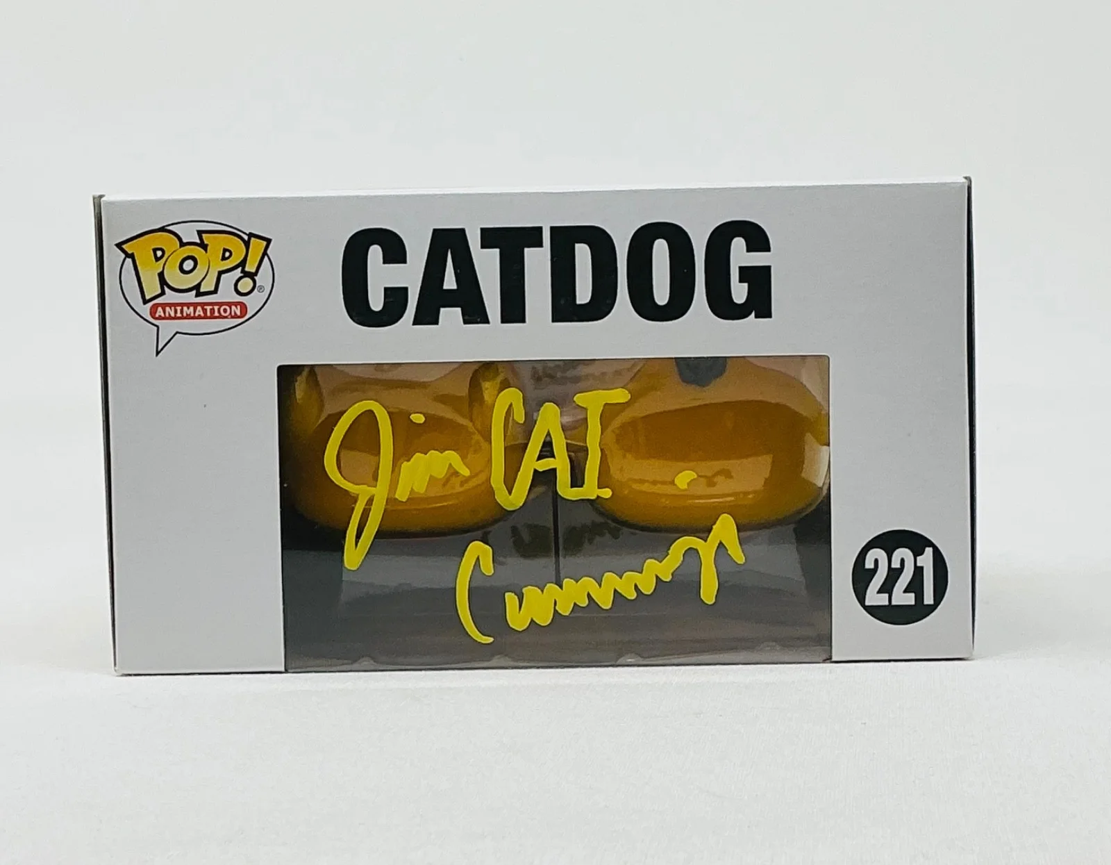 Jim Cummings Signed Cat dog Funko Pop Summer Convention JSA COA, изображение 2