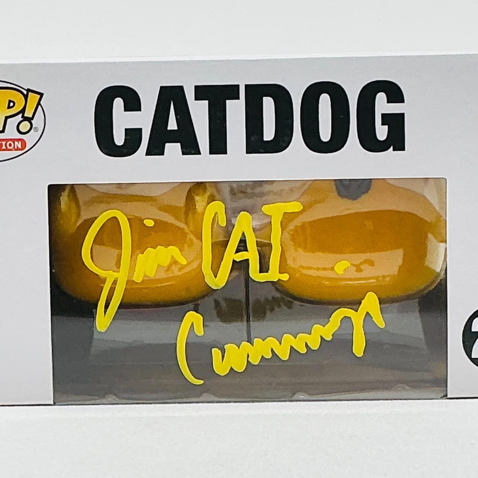 Jim Cummings Signed Cat dog Funko Pop Summer Convention JSA COA, изображение 3