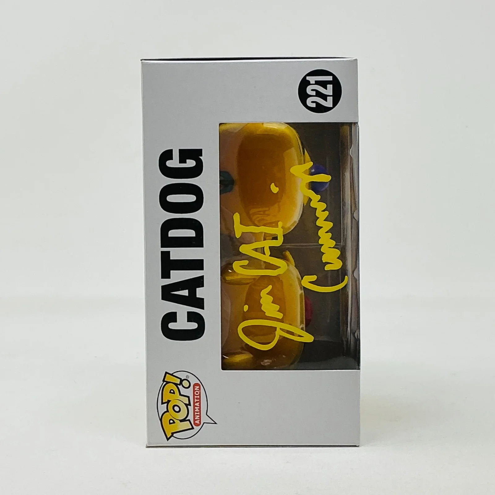 Jim Cummings Signed Cat dog Funko Pop Summer Convention JSA COA, изображение 4
