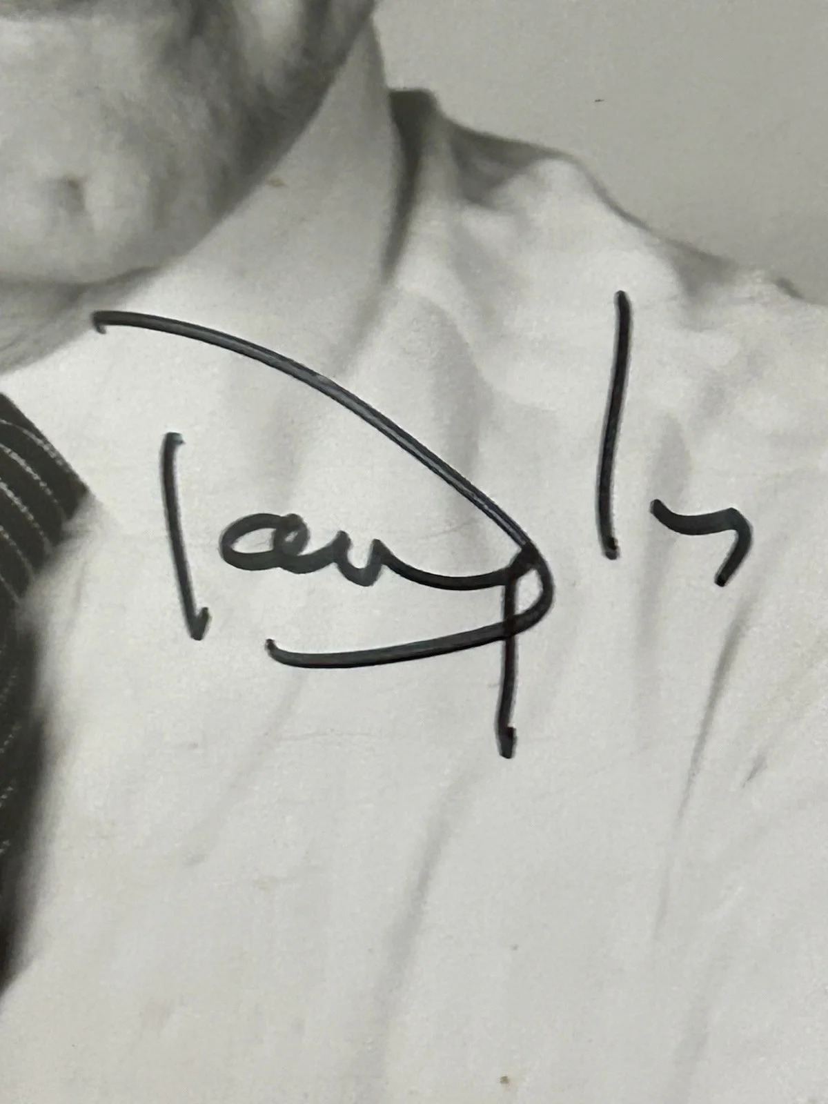 Kirk Douglas autographed photo, image 3