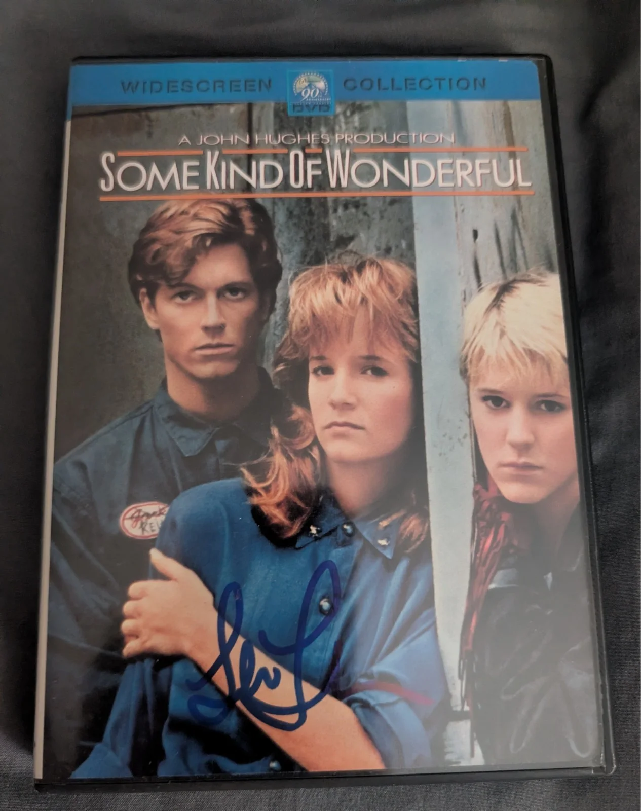 Lea Thompson — LEA THOMPSON signed autograph SOME KIND OF WONDERFUL dvd cover