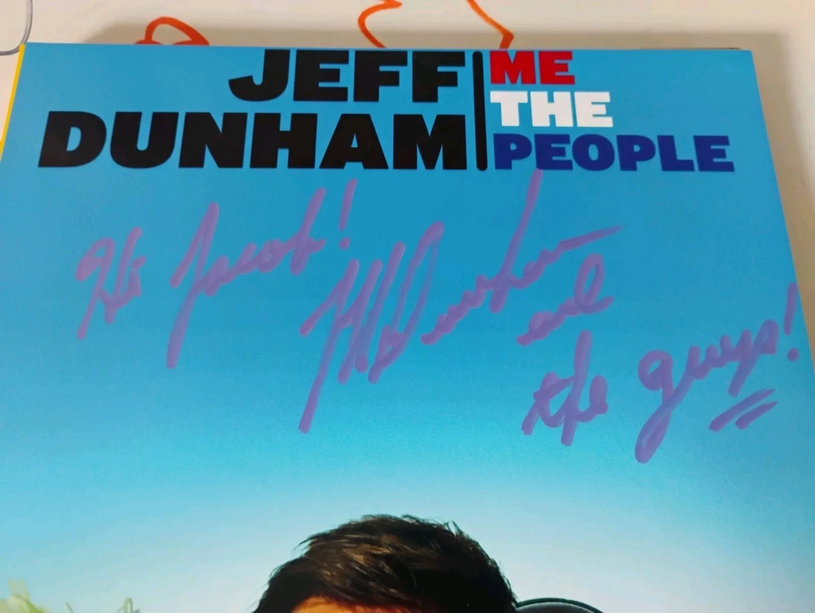 Jeff Dunham — JEFF DUNHAM COMIC ICON PUPPETEER WALTER LEGENDARY SIGNED AUTOGRAPHED 8X10 PHOTO, image 2