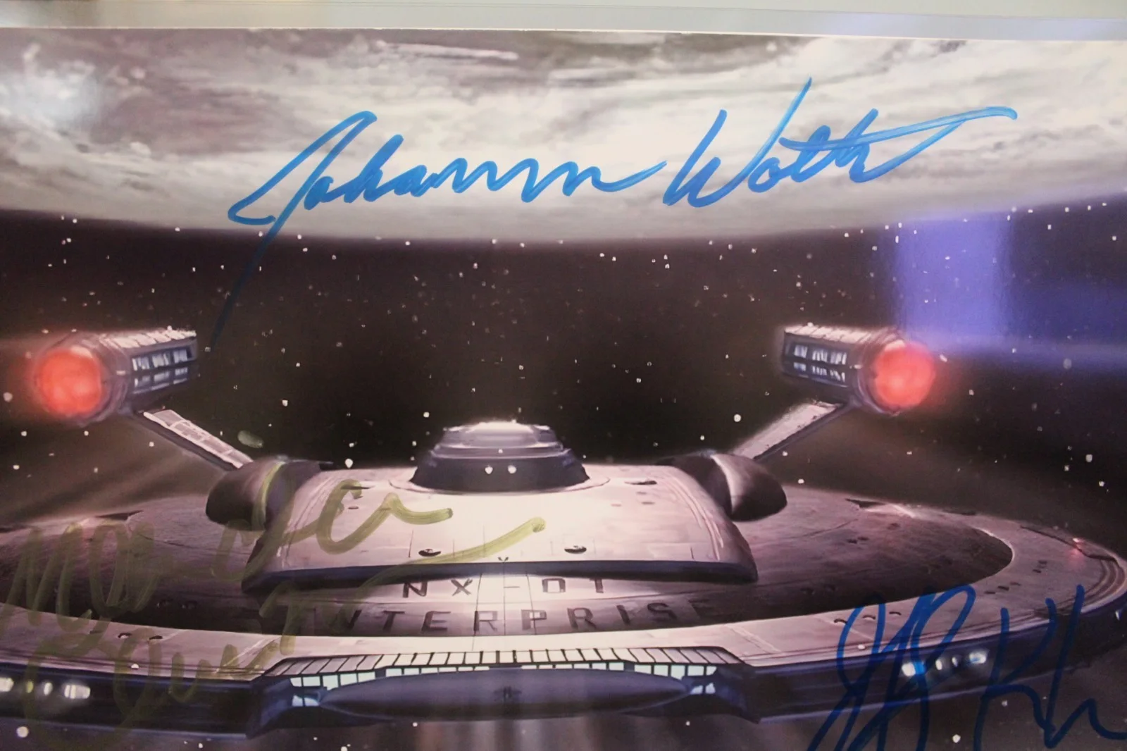 Scott Bakula — 13x19 - Signed Poster - Star Trek Enterprise, Scott Bakula - Tv Series + COA, image 5