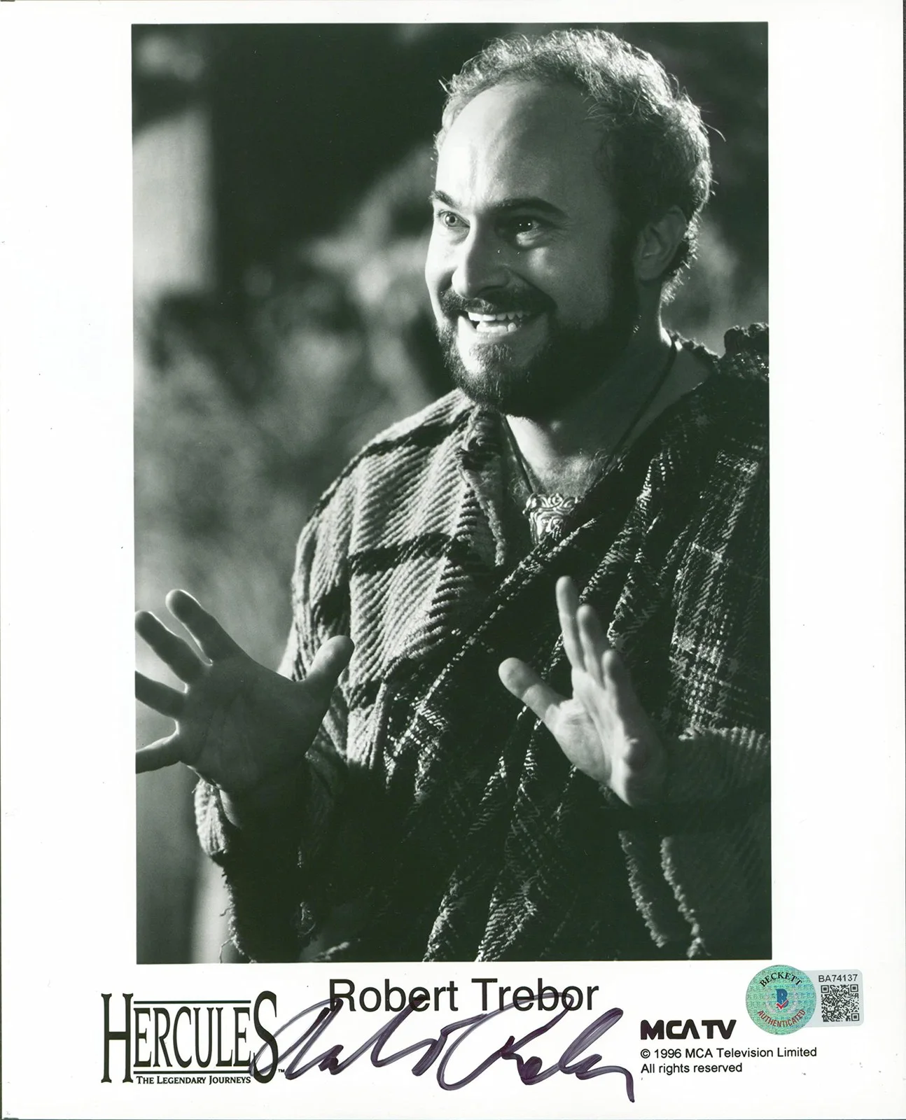 Robert Trebor — Robert Trebor Star Trek Enterprise Authentic Signed 8x10 Photo Autographed BAS, image 3