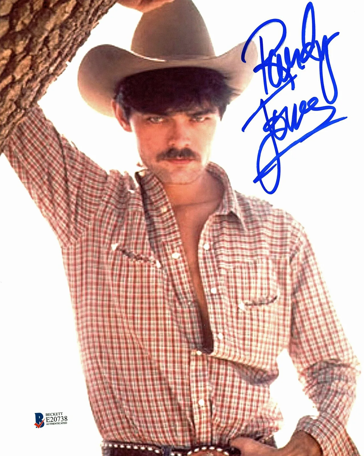 Randy Jones — Randy Jones The Village People Authentic Signed 8x10 Photo BAS #E20738, image 3