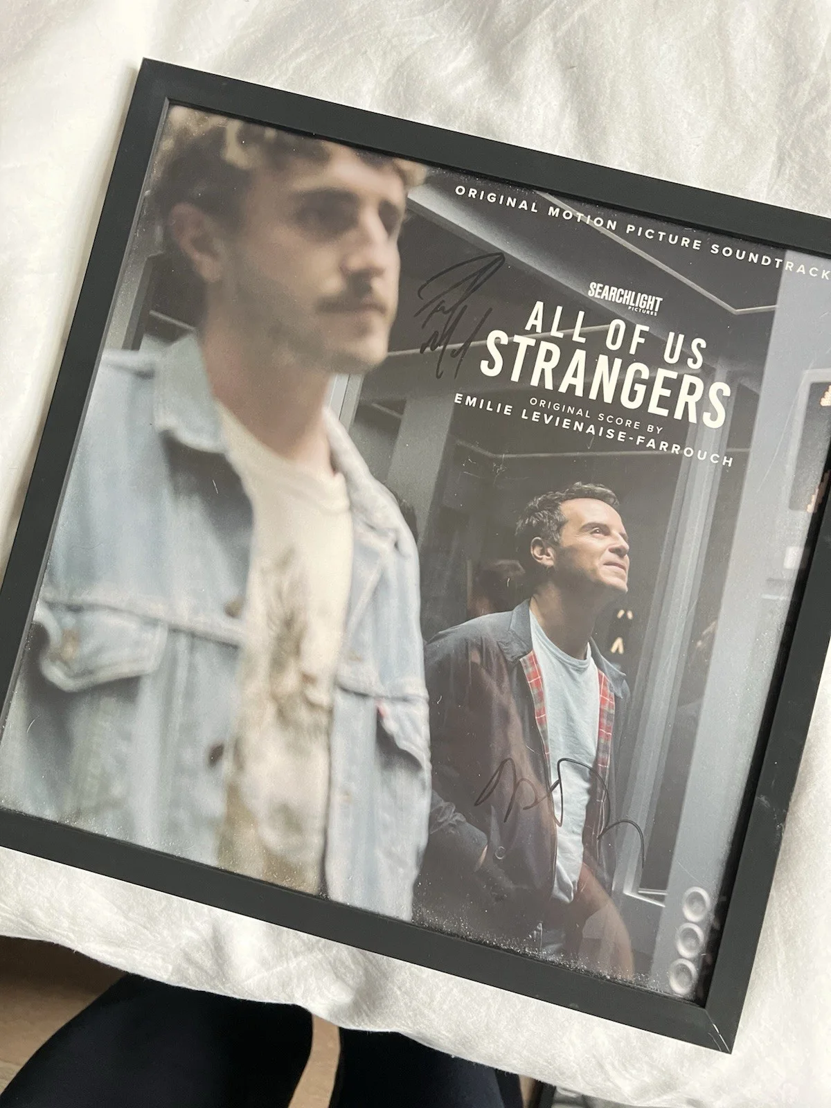 All of Us Strangers Signed vinyl soundtrack Paul mescal and Andrew Scott, изображение 2