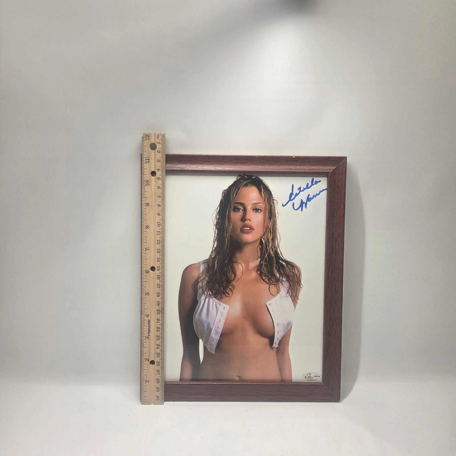 Victoria's Secret model & actress Estella Warren signed 8x10 Photo ~ OC Holo, изображение 3