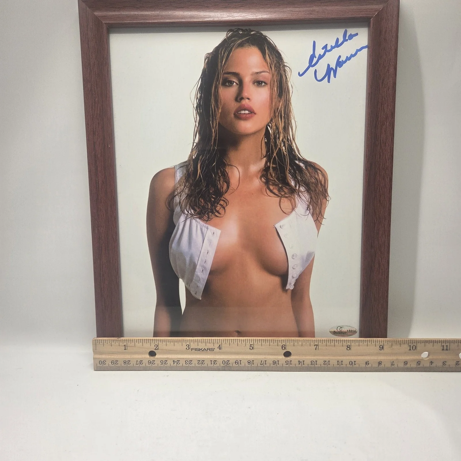 Victoria's Secret model & actress Estella Warren signed 8x10 Photo ~ OC Holo, изображение 4