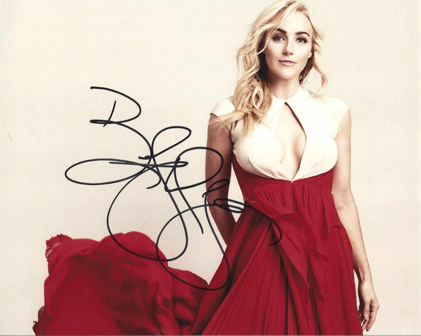 Betsy Wolfe — Betsy Wolfe REAL hand SIGNED Photo COA Autograph Actress Waitress Broadway Play