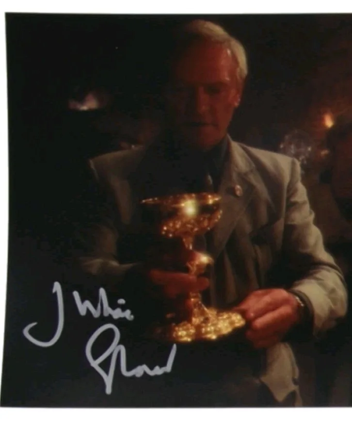 Julian Glover — Julian Glover (Walter Donovan Indiana Jones) signed 8x12photo PSA/DNA, изображение 5