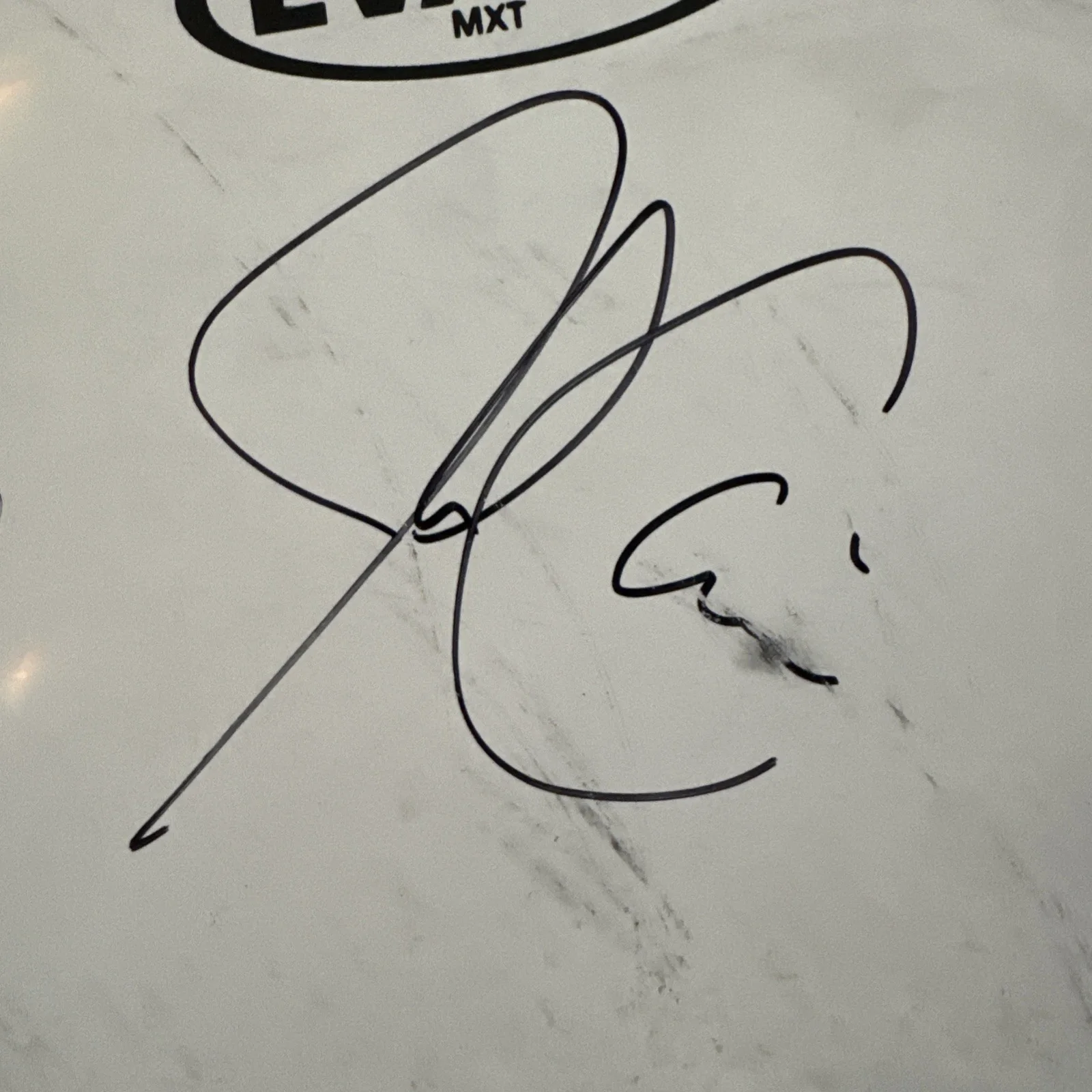 Journey Autographed 16 Inch Drum Head Concert Used 03-05 ￼, изображение 2
