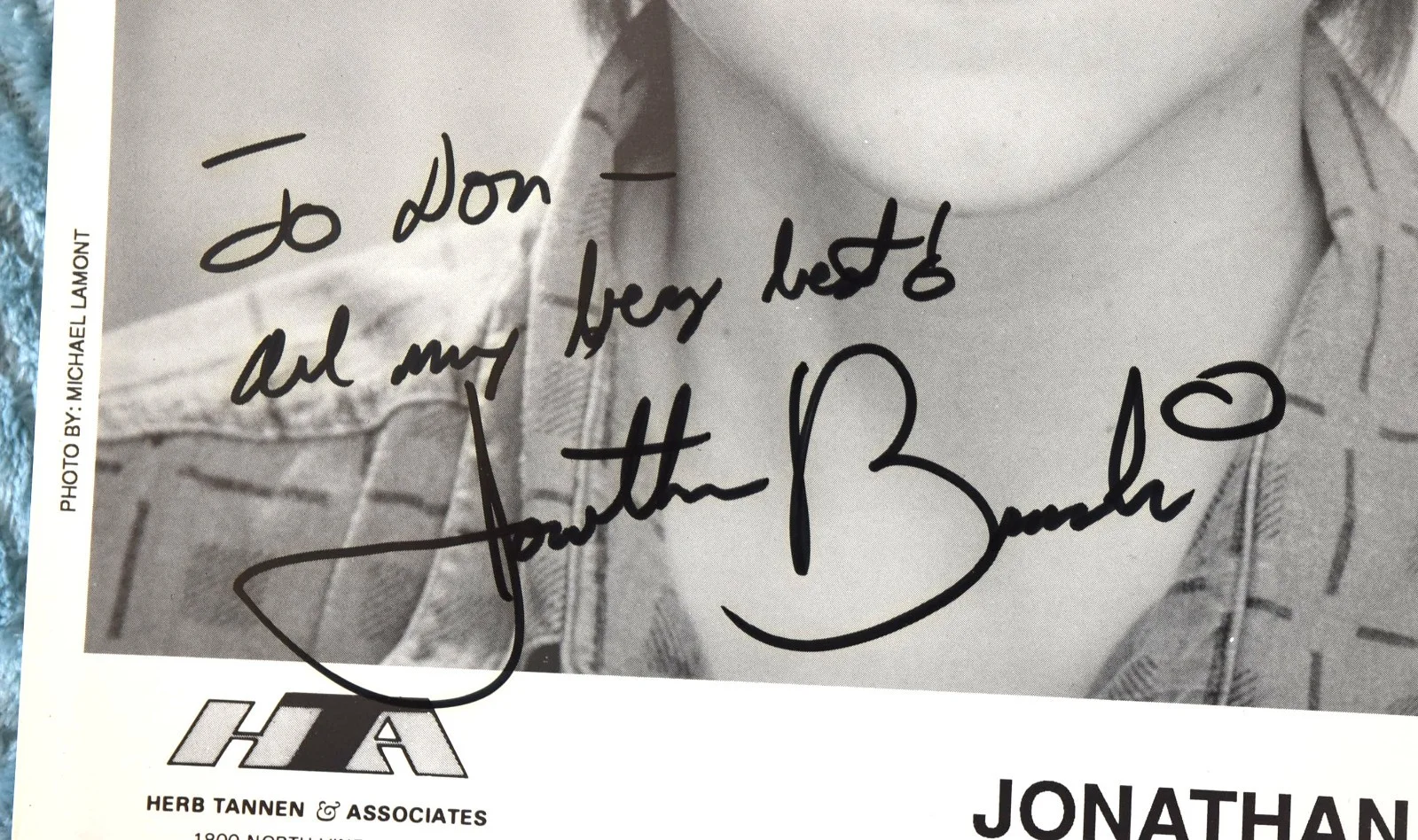 Young Jonathan Brandis Hand Signed Original Photo 8"X10", image 2