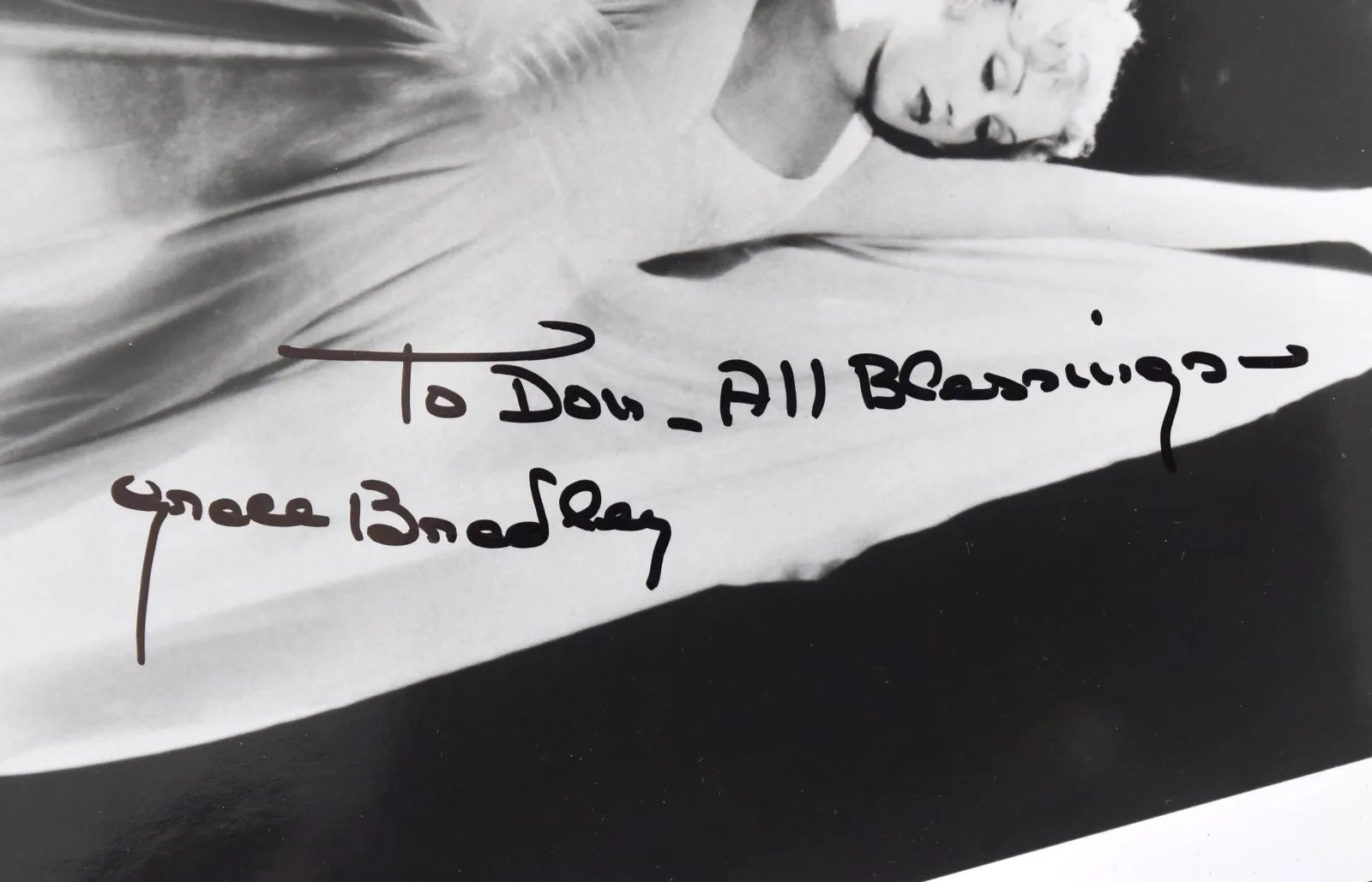 Grace Bradley Hand Signed Original Photo 8"X10", image 2