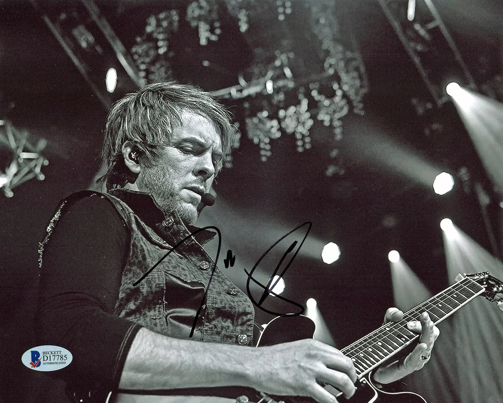 Joe Don Rooney — Joe Don Rooney Rascal Flatts Authentic Signed 8x10 Photo Autographed BAS #D17785, image 3