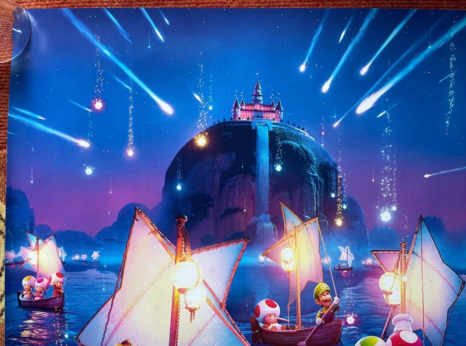 THE SUPER MARIO GALAXY MOVIE (2026) Original UK Advance Quad Movie Poster, изображение 2