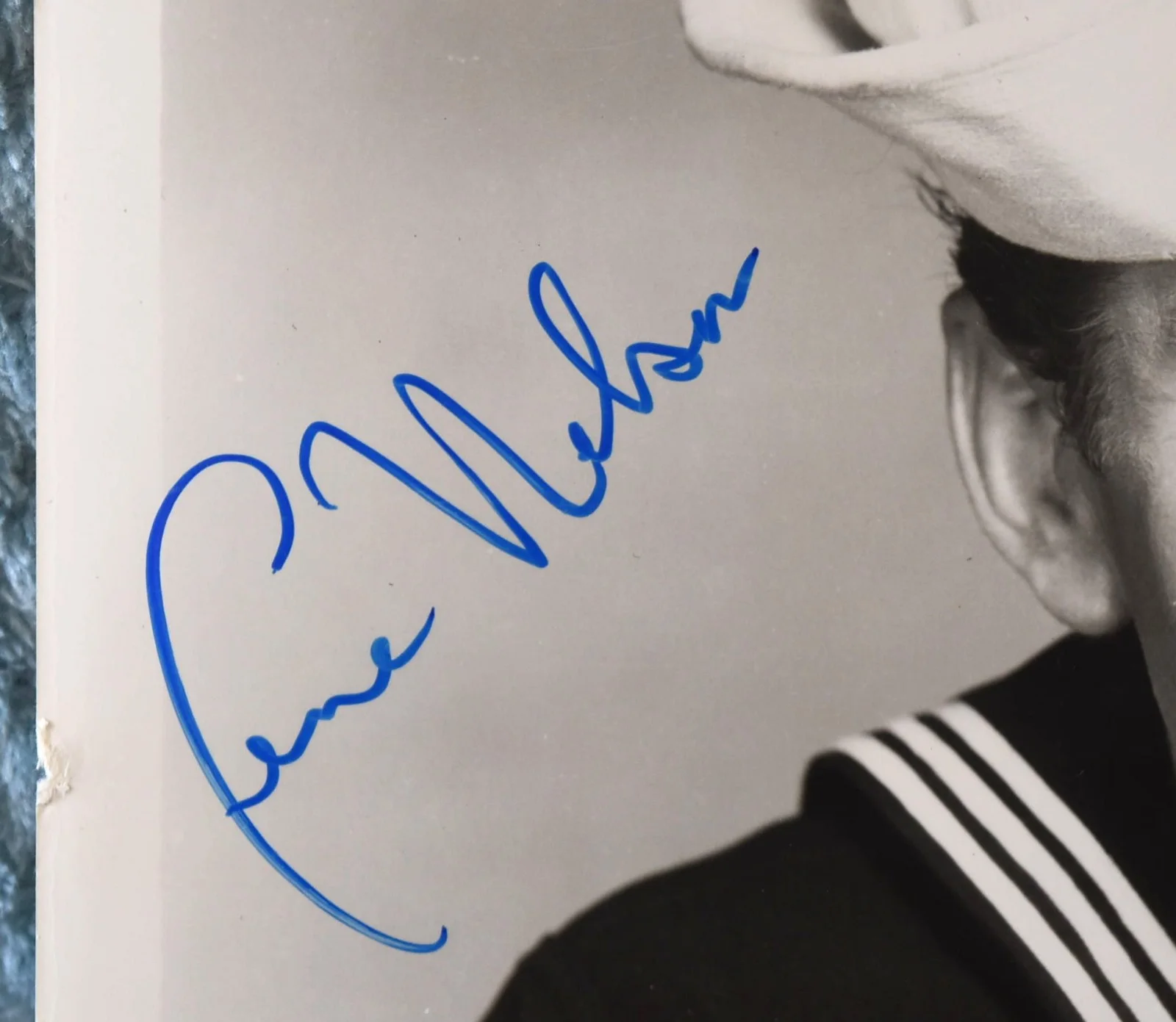 Gene Nelson (So This is Paris) Hand Signed Original Photo 8"X10", image 2