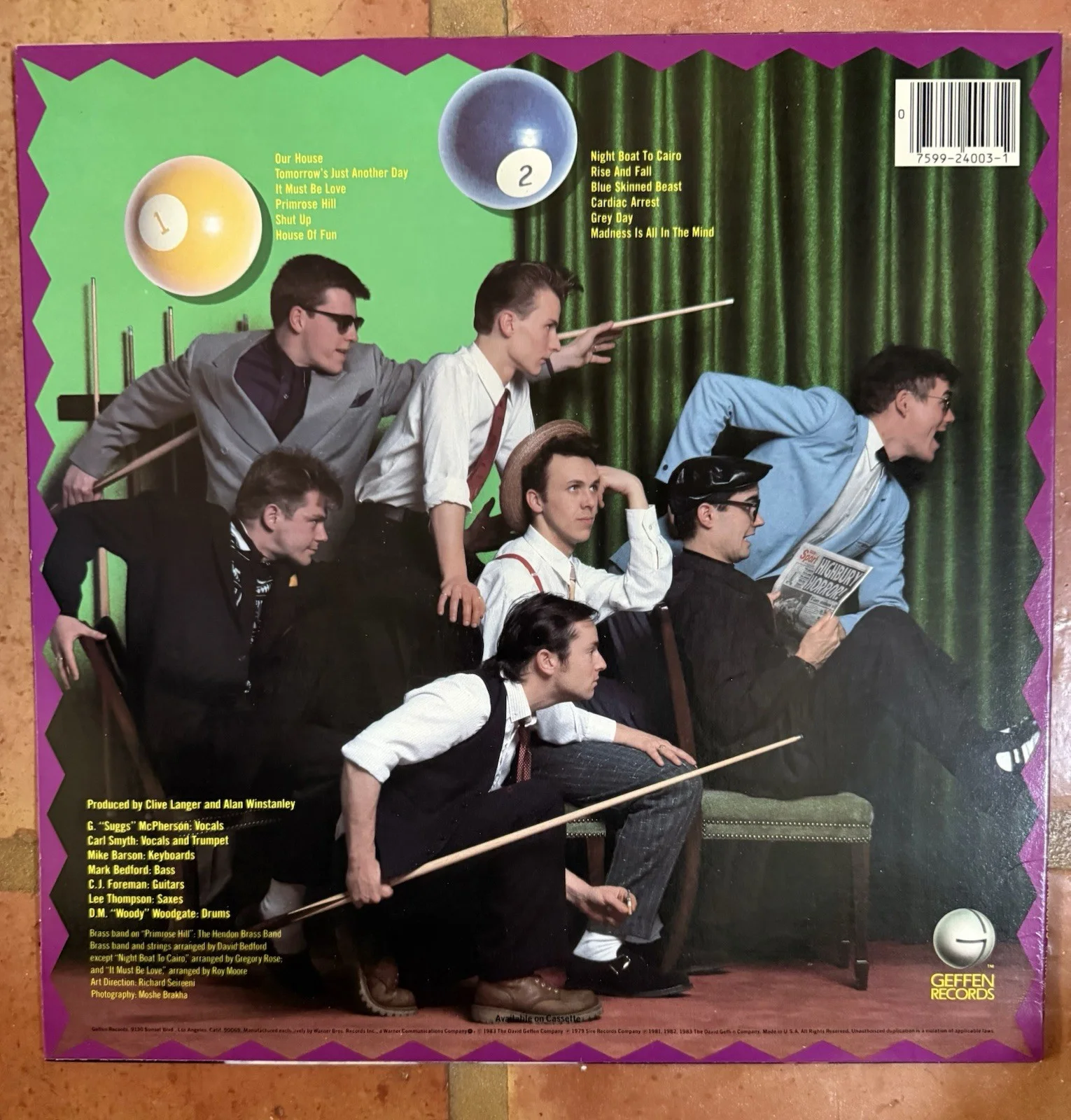 Madness Autographed Album, image 2