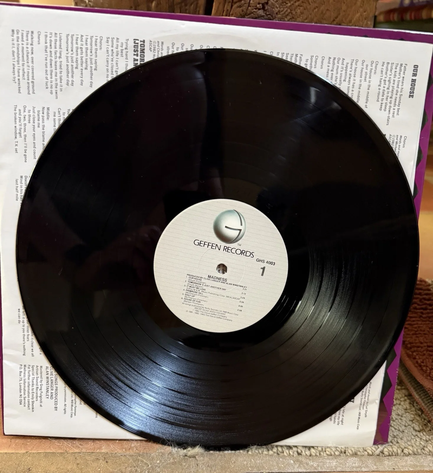 Madness Autographed Album, image 5