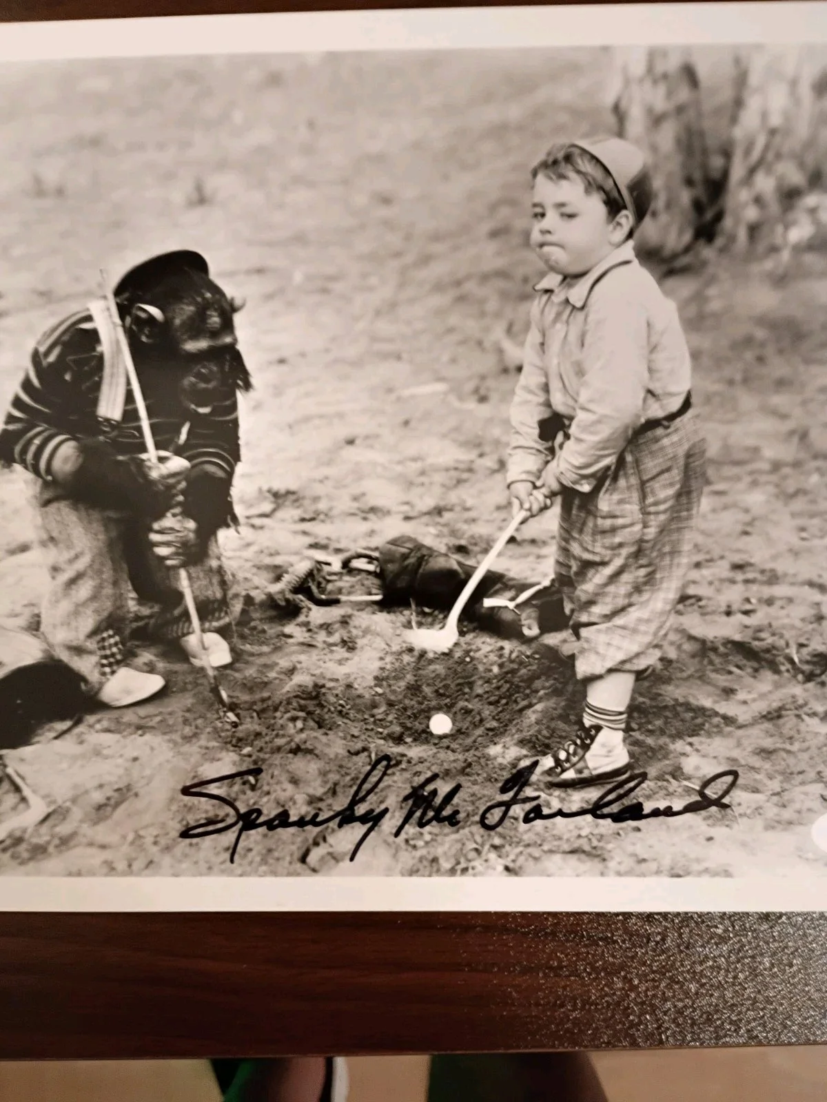 Spanky McFarland — SPANKY McFARLAND Signed 8x10 Photo..THE LITTLE RASCALS Legend (d.1993) JSA COA, изображение 4