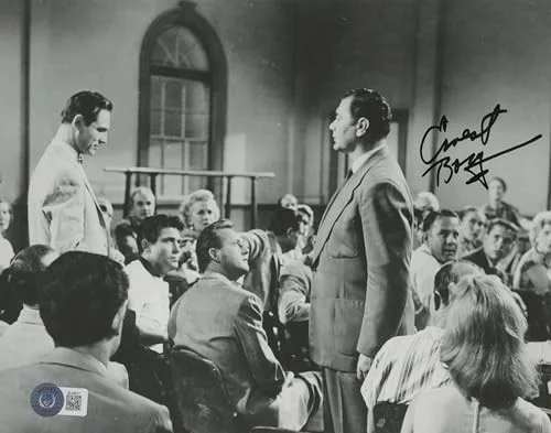 Ernest Borgnine — Ernest Borgnine McHale's Navy Authentic Signed 8x10 Photo BAS #BL44617, image 2