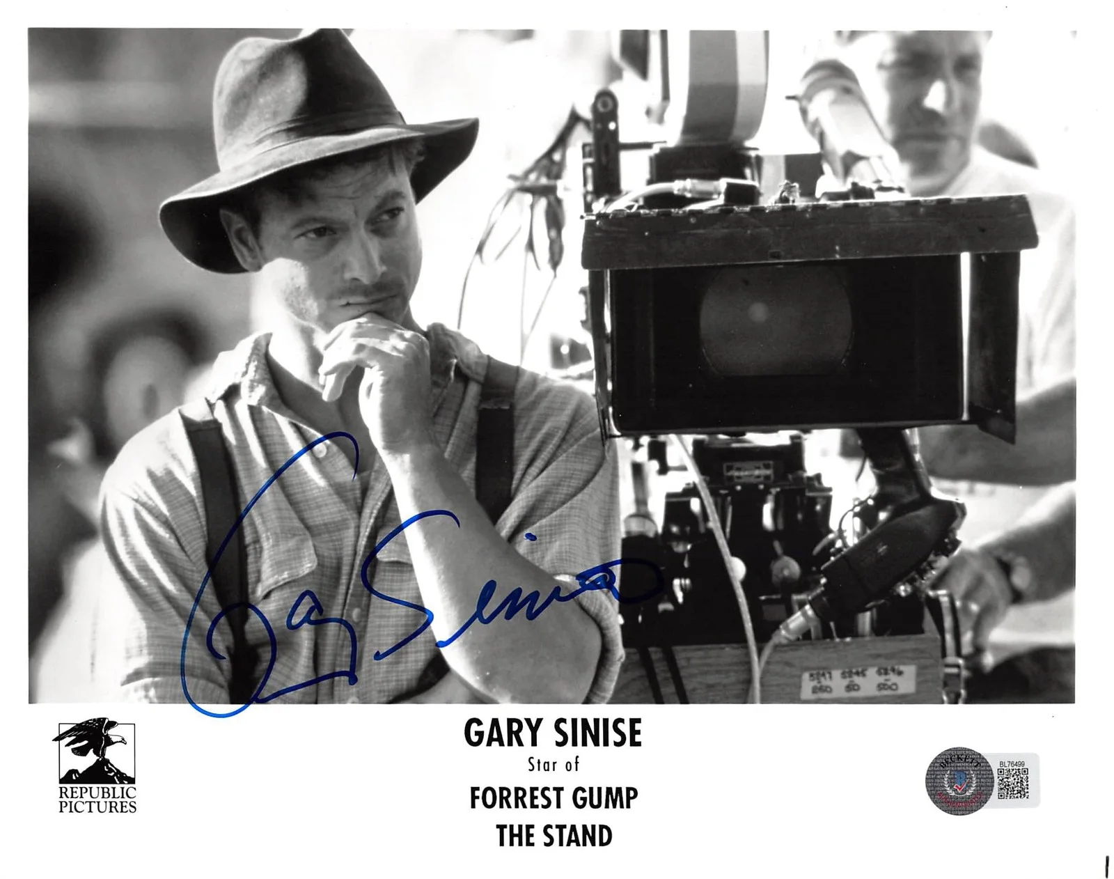 Gary Sinise — Gary Sinise Forrest Gump Authentic Signed 8x10 Photo Autographed BAS #BL76499, image 3