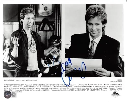 Dana Carvey — Dana Carvey Opportunity Knocks Authentic Signed 8x10 Photo BAS #BK03841, image 2