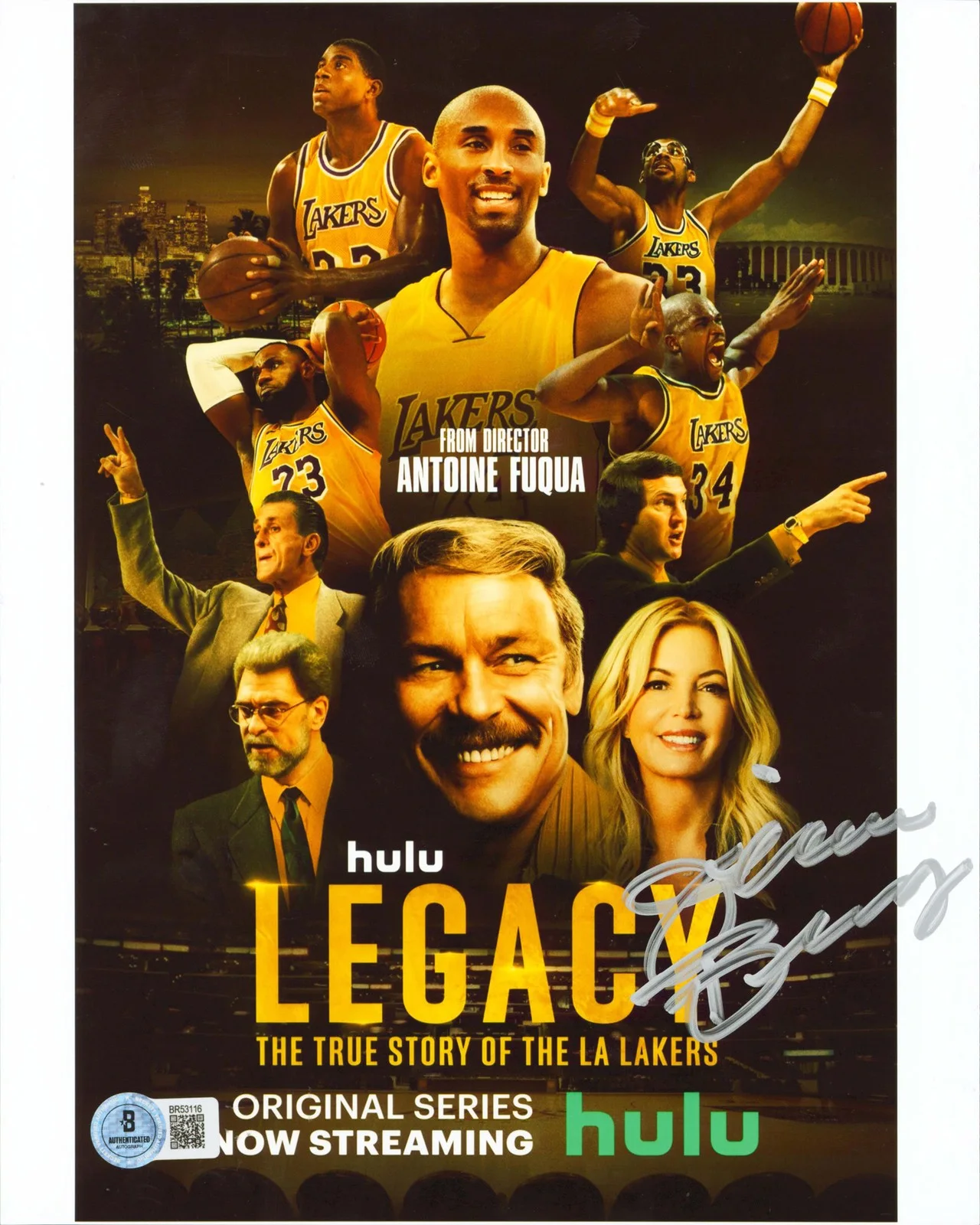 Jeanie Buss — Lakers Jeanie Buss Authentic Signed 8x10 Vertical Photo BAS #BR53116