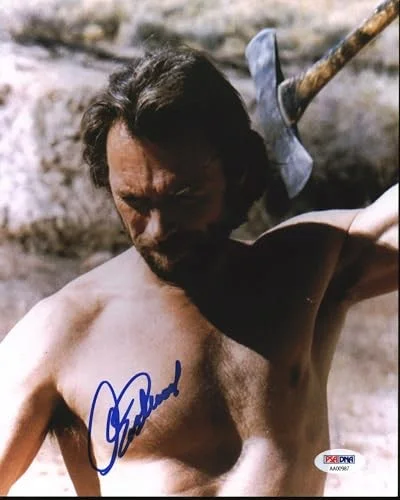 Clint Eastwood — Clint Eastwood The Outlaw Josey Wales Signed 8x10 Photo Auto 10! BAS #AC26966, изображение 3
