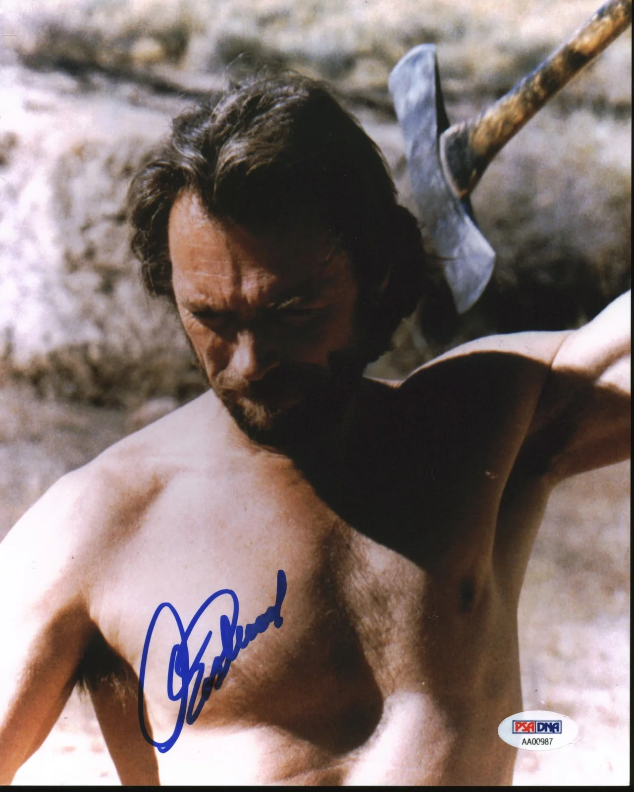 Clint Eastwood — Clint Eastwood The Outlaw Josey Wales Signed 8x10 Photo Auto 10! BAS #AC26966, изображение 4