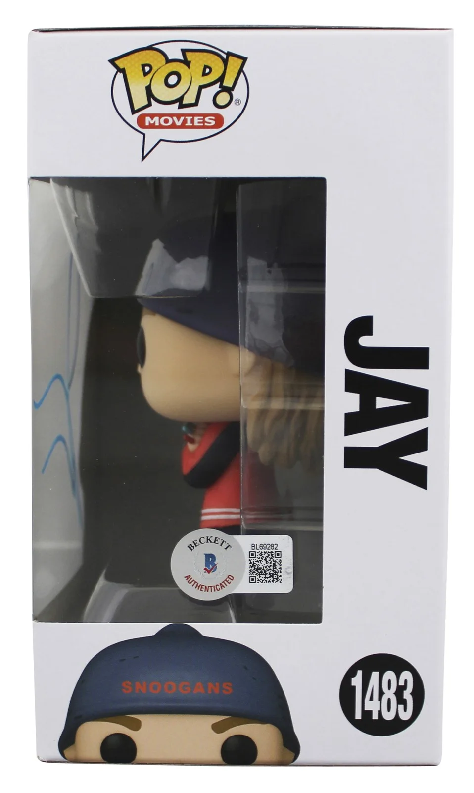 Jason Mewes — Jason Mewes Clerks III Signed Jay #1483 Funko Pop Vinyl Figure BAS #BL69282, изображение 3