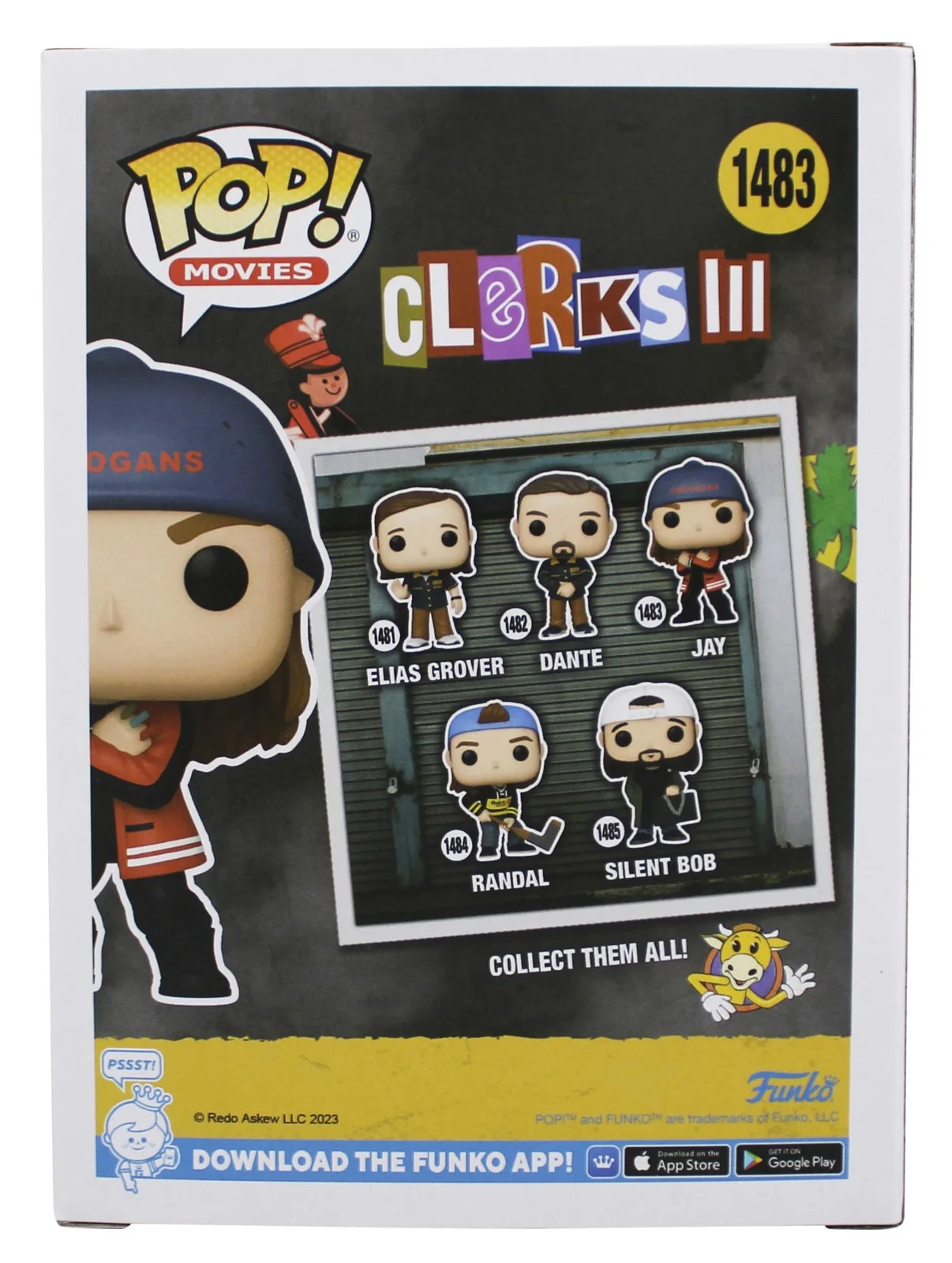 Jason Mewes — Jason Mewes Clerks III Signed Jay #1483 Funko Pop Vinyl Figure BAS #BL69282, изображение 4