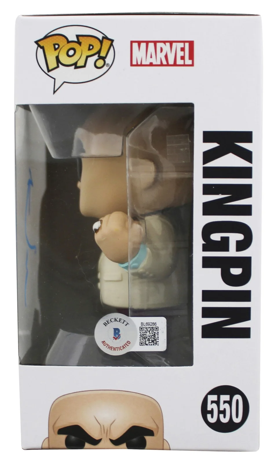 Vincent D'Onofrio — Vincent D'Onofrio Echo Signed Kingpin #550 Funko Pop Vinyl Figure BAS #BL69286, изображение 3